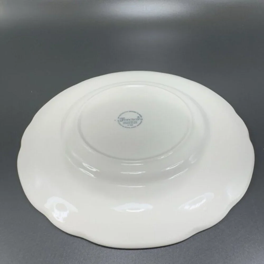 1995 Franciscan Vegetable Medley Ceramic‎ Dish Plate Set 2 Cottage Core 8inch